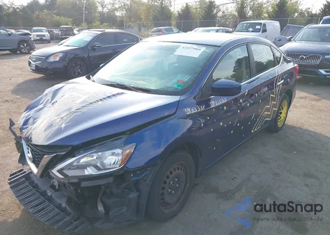 2016 Nissan Sentra Fe+ S/S/Sl/Sr/Sv из США, поврежденный, VIN 3N1AB7AP1GL658025